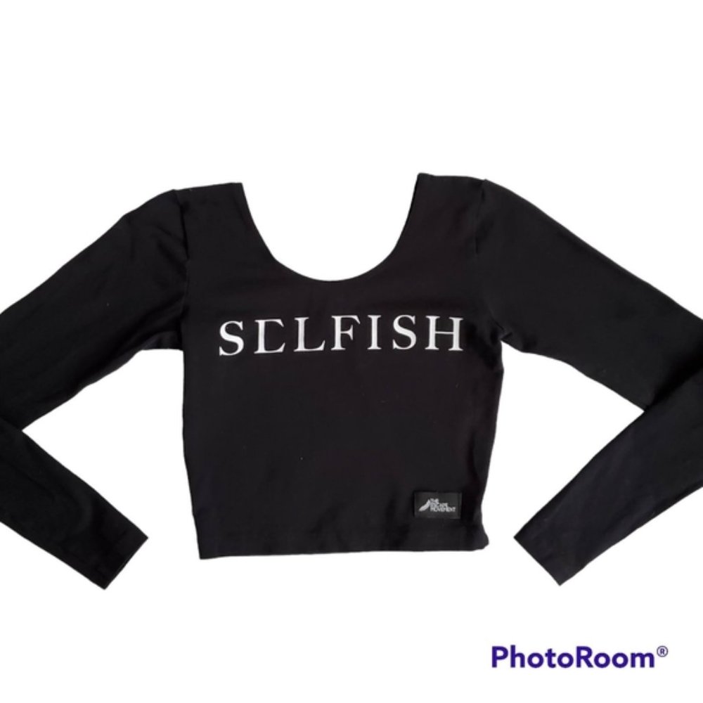 The Escape Movement Long Sleeve Crop Top Size Small